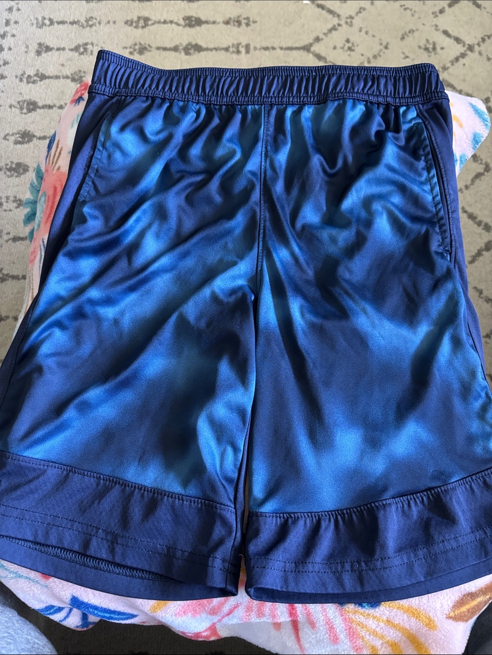 all in motion Blue Athletic Boys Shorts